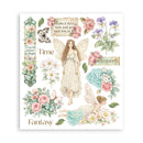 Stamperia Rub-On Selection 6Pgs - Wonderland, DFLRBXG08