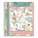 Stamperia Rub-On Selection 6Pgs - Wonderland, DFLRBXG08