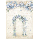 Stamperia Rice Paper Sheet A4 - Timeless Arch, DFSA41031