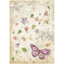 Stamperia All Around A4 Rice Paper Selection, DFSA4XAR