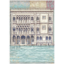 Stamperia Rice Paper Backgrounds A4 6Pc - Venice City of Art, DFSA4XVN