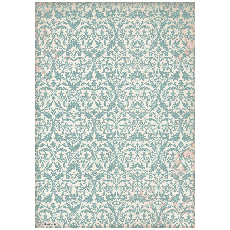 Stamperia Rice Paper Backgrounds A4 6Pc - Venice City of Art, DFSA4XVN