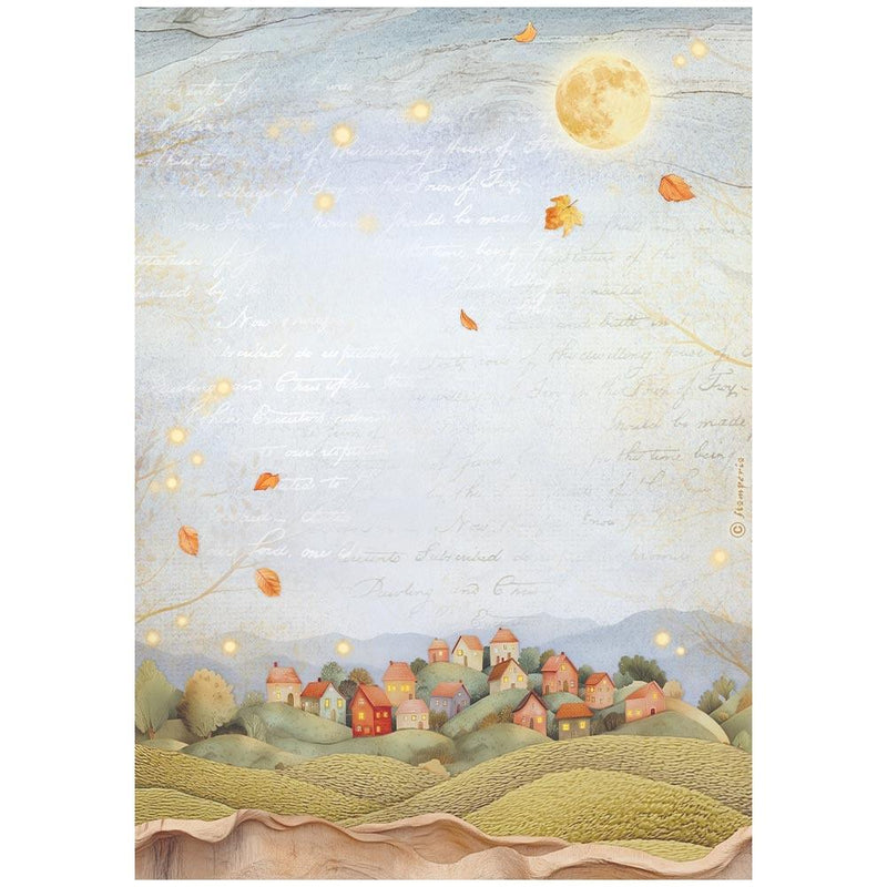 Stamperia Whispering Woods - 6Pc A4 Rice Paper, DFSA4XWW