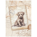 Stamperia Mini Rice Paper Backgrounds A6 8/Pkg - Quiet Days, DFSA6X01