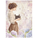 Stamperia Mini Rice Paper Backgrounds A6 8/Pkg - Quiet Days, DFSA6X01