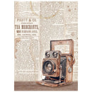 Stamperia Mini Rice Paper Backgrounds A6 8/Pkg - Quiet Days, DFSA6X01