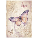 Stamperia Mini Rice Paper Backgrounds A6 8/Pkg - Quiet Days, DFSA6X01