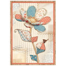 Stamperia Rice Paper A6 8/Pkg - Family, DFSA6X03