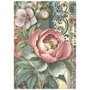 Stamperia Gardens of Time - A6 Mini Rice Paper 8PK, DFSA6X05
