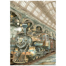 Stamperia Gardens of Time - A6 Mini Rice Paper 8PK, DFSA6X05