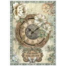Stamperia Gardens of Time - A6 Mini Rice Paper 8PK, DFSA6X05