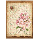 Stamperia All Around A6 Mini Rice Paper 8Pc, DFSA6X06