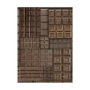 Stamperia Rice Paper 8Pk A6 - Coffee & Chocolate - Backgrounds, DFSAK6012