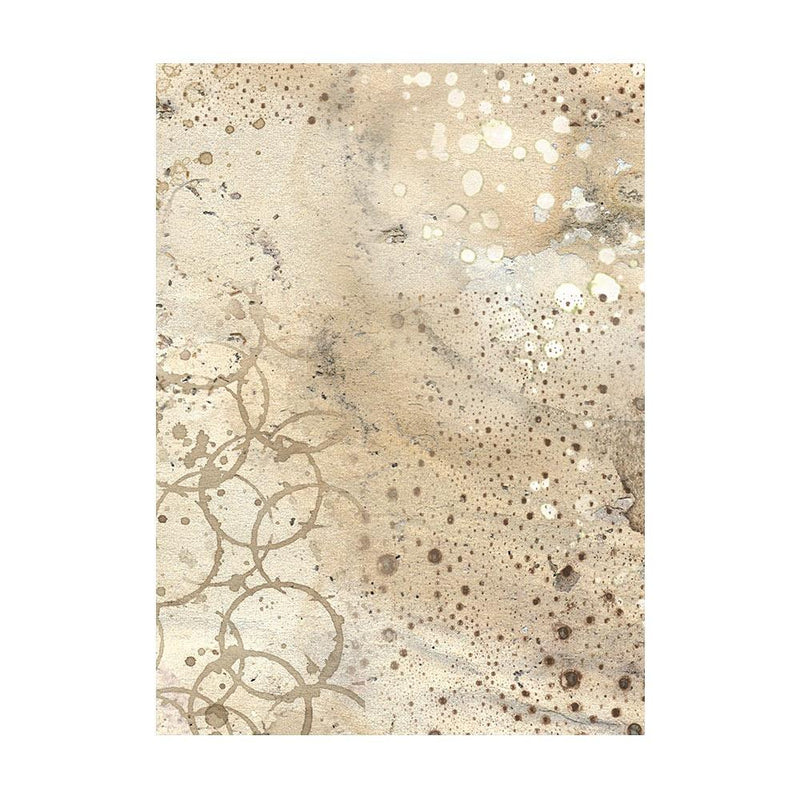 Stamperia Rice Paper 8Pk A6 - Coffee & Chocolate - Backgrounds, DFSAK6012