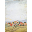 Stamperia Whispering Woods - 8Pc A6 Rice Paper Backgrounds, DFSAK6045