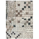 Stamperia Furry Friends - 8Pc A6 Rice Paper Backgrounds, DFSAK6046