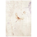 Stamperia Rice Paper Backgrounds A6 8/Pkg - Quiet Days, DFSAK6047