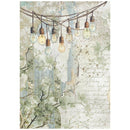 Stamperia  Rice Paper- Herbarium Silvae A6 Backgrounds, DFSAK6048