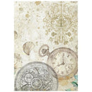 Stamperia Gardens of Time - A6 Rice Paper - Backgrounds, DFSAK6053