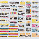 49 & Market Chipboard Sentiments - Glimmer and Glee, DGG-36152
