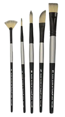 Lindy's Dynasty "Must Have" 5Pc Brush Set, DLS-5PF Brushes