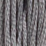 DMC 6-Strand Embroidery Cotton Floss 8.7yd - Shadow (Dark Tin), DMC04