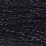DMC 6-Strand Embroidery Cotton Floss 8.7yd - Metallic Black (Black), DMC310