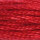 DMC 6-Std Embroidery Cotton Floss 8.7yd - Metallic Carmine Red (Christmas Red), DMC321