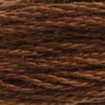 DMC 6-Strand Embroidery Cotton Floss 8.7yd - Mink (Dark Coffee Brown), DMC801