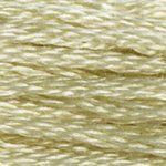 DMC 6-Std Embroidery Cotton Floss 8.7yd - Sawdust (Light Yellow Beige), DMC3047