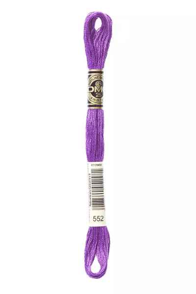 DMC 6-Strand Embroidery Floss - Medium Violet (Violet), DMC552