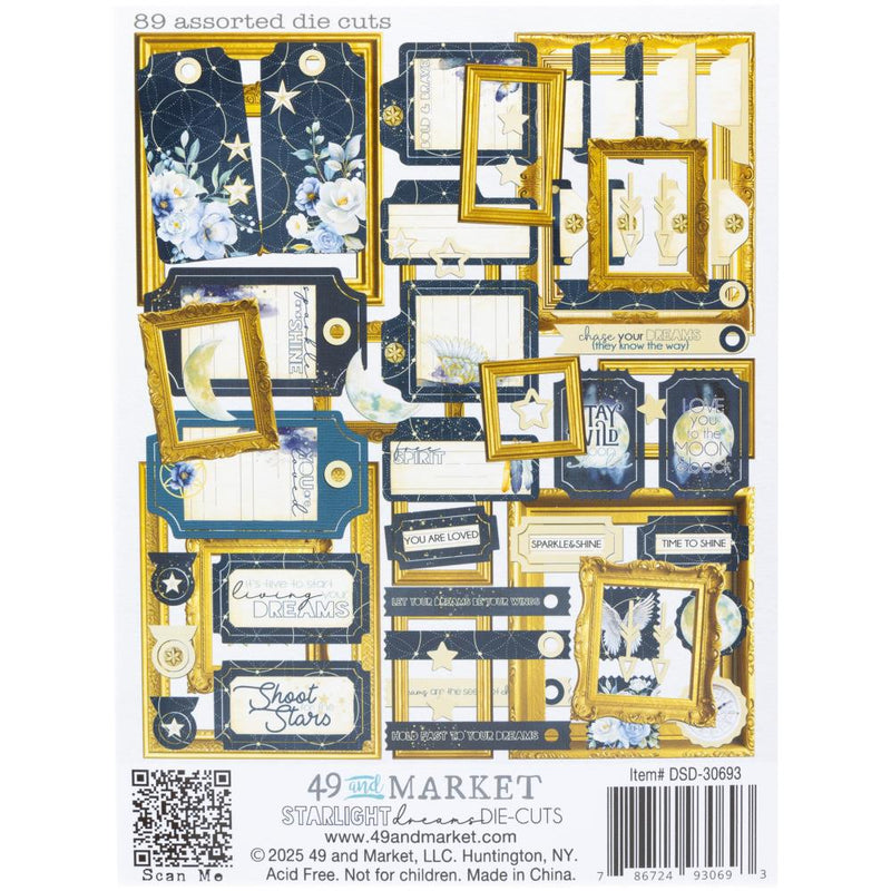 49 & Market - Starlight Dreams, Die-Cut Elements, DSD-30693