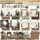 49 & Market - Timber & Tweed 12x12 Collection Pack, DTT-34592