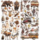 49 & Market - Timber & Tweed Laser Cut Element Set, DTT-34769