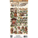 49 & Market - Timber & Tweed Laser Cut Element Floral Set, DTT-34776