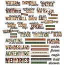 49 & Market Die Cuts - Timber & Tweed Chipboard Sentiments, DTT-34790