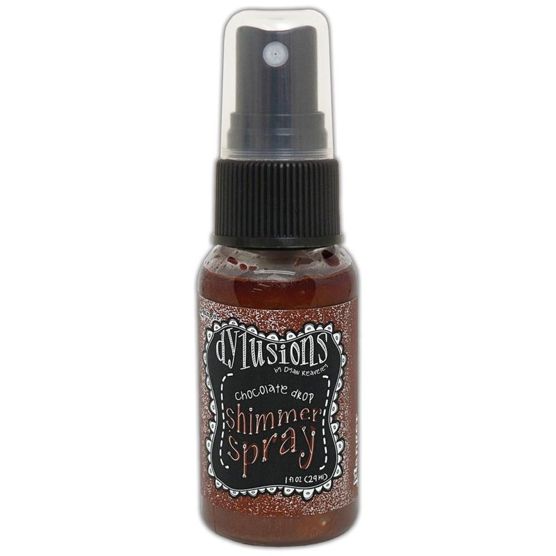 Dyan Reavley's Dylusions Shimmers Spray 1oz - Chocolate Drop, DYH86888