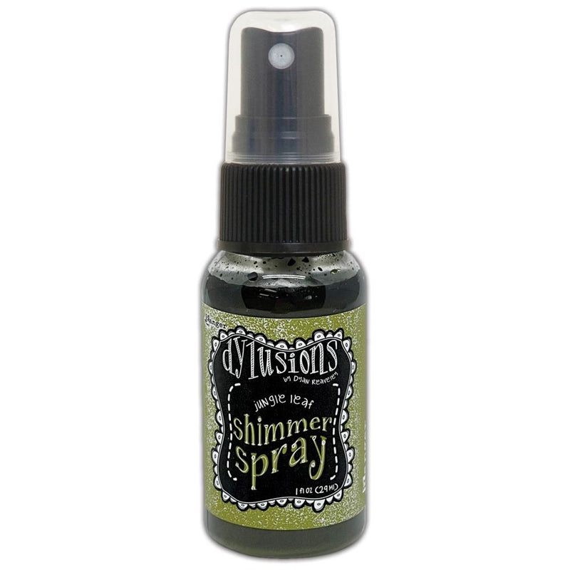 Dyan Reavley's Dylusions Shimmers Spray 1oz - Jungle Leaf, DYH86901