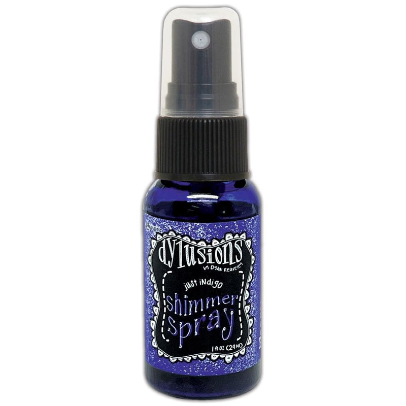 Dyan Reavley's Dylusions Shimmers Spray 1oz - Just Indigo, DYH86918