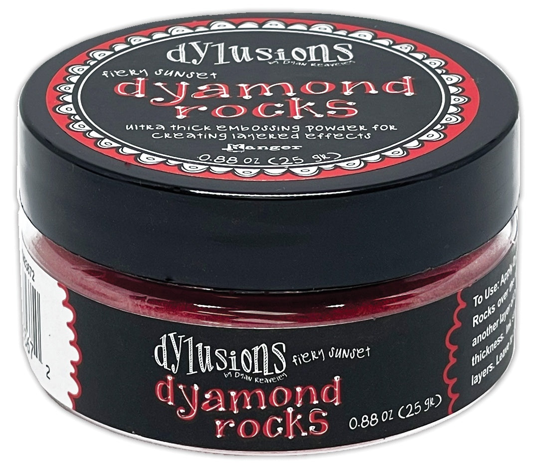 Dyan Reaveley Dylusions Dyamond Rocks - Fiery Sunset, DYM83672