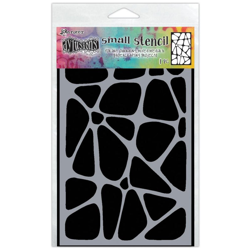Dyan Reaveley's Dylusions Stencil, Small 5x8 - Crazy Paving, DYS85126