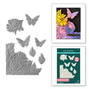 Spellbinders - 3D Emboss & Cut Folder - Blooming Butterflies, E3D-126