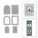 Spellbinders 3D Emboss & Cut Folder - Postage Stamps, E3D-132