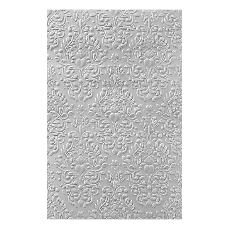 Spellbinders 3D Embossing Folder - Damask, E3D-159