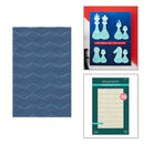 Spellbinders Etched Dies I Wantit All - Checkmate, BD-1077