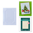 Spellbinders E3-D Embossing Folder - A2 Ornate Moulded Frame, E3D-179 Yana