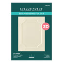 Spellbinders E3-D Embossing Folder - A2 Ornate Moulded Frame, E3D-179 Yana