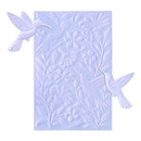 Spellbinders 3D Embossing Folder & Die - Hummingbird Garden, E3D-181 Simon H