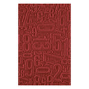 Mid Aug - Spellbinders 3D Embossing Folder - Number Field, E3D-186 Esther Glas