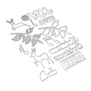 Elizabeth Craft Designs Die Set - Joy & Merry, ECD-2081 by: Annette Green